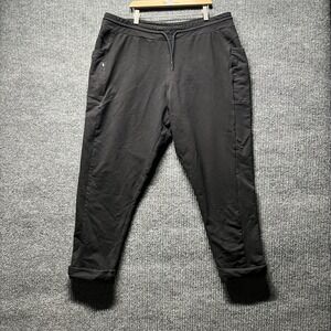 Patagonia Women's Organic Cotton Roaming Joggers XL Black Workout Casual Hiking